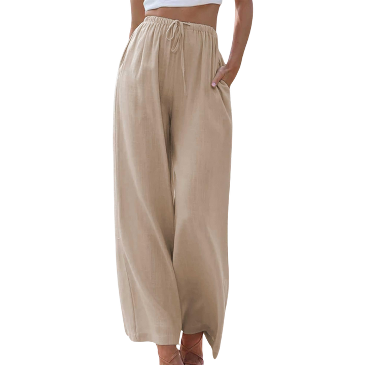 Adelune | Elegante broek van katoen en linnen