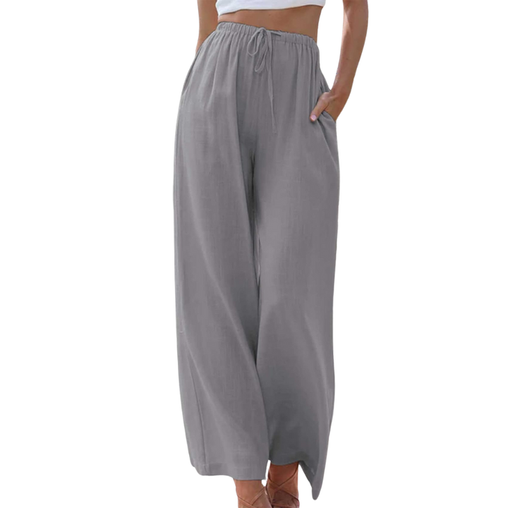 Adelune | Elegante broek van katoen en linnen