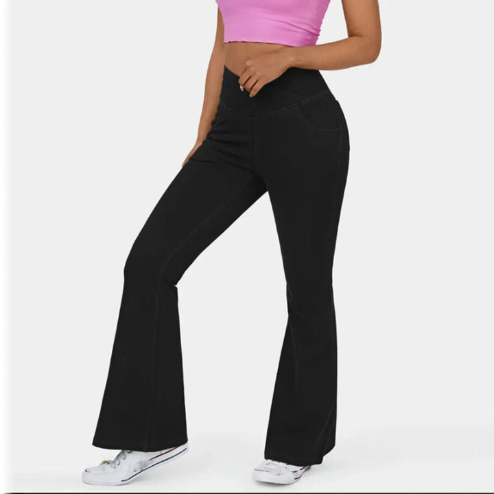 Serena™  | High-waist flared jeans