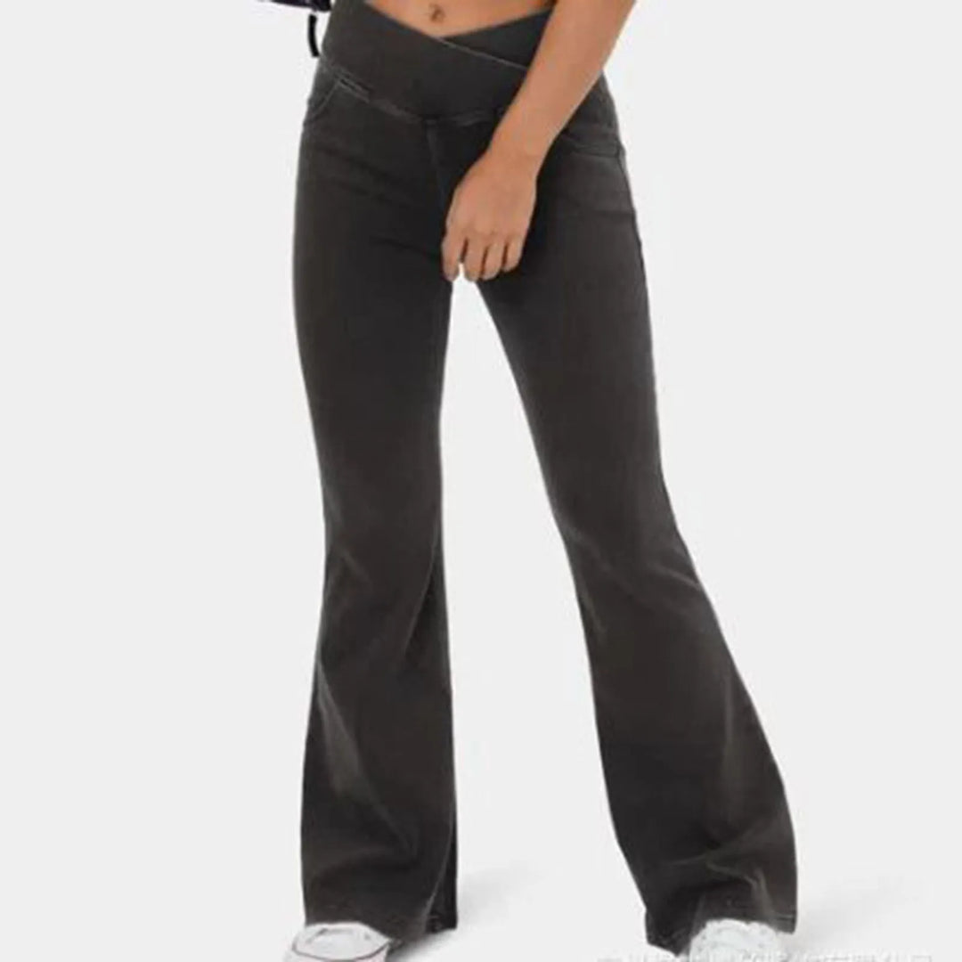 Serena™  | High-waist flared jeans