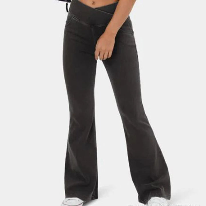 Serena™  | High-waist flared jeans